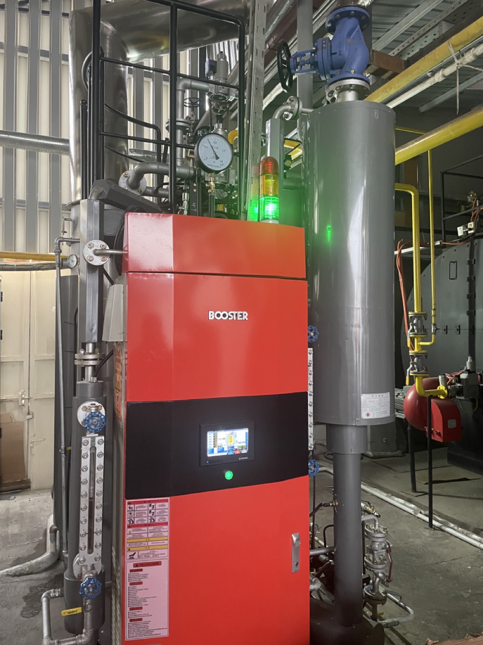 Мясное производство (газ/дизель паровой котел)